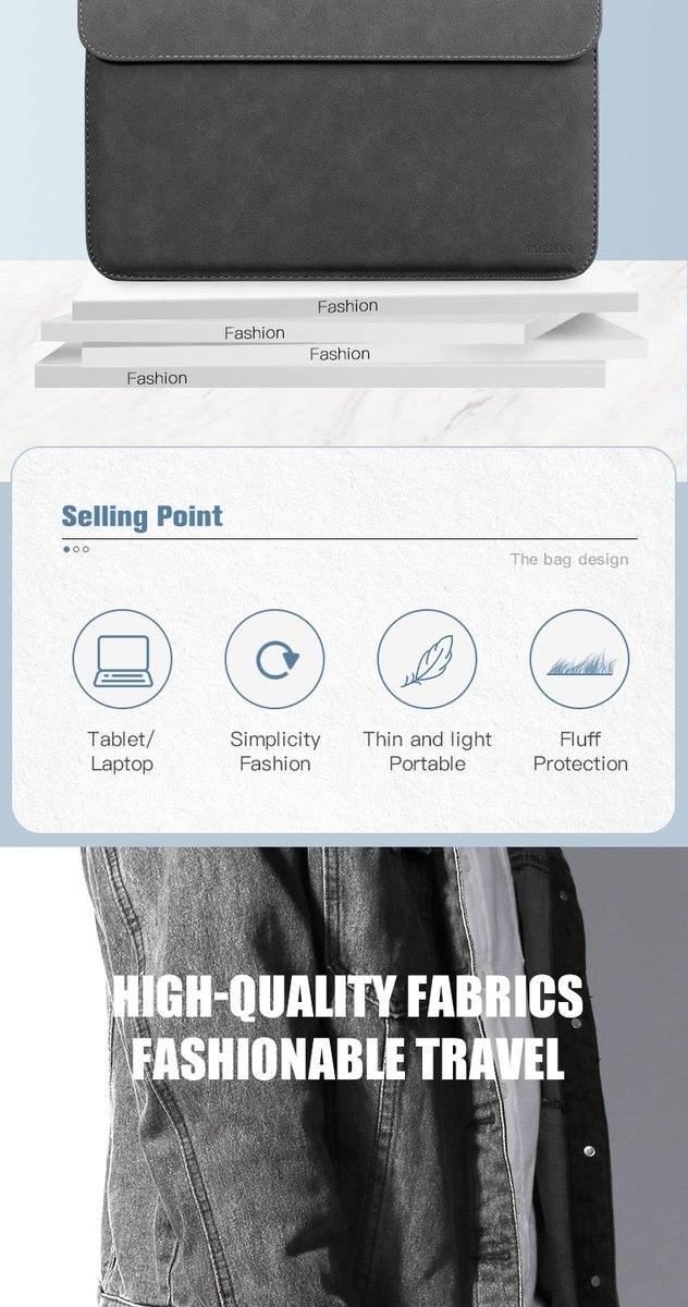 TAIKESEN Sleeve Bag For Laptops - Premium Laptop Bags from Dressmycell.com - Just $30.00! Shop now at Dressmycell.com TAIKESEN Sleeve Bag For Laptops - Premium Laptop Bags from Dressmycell.com - Just $30.00! Shop now at Dressmycell.com